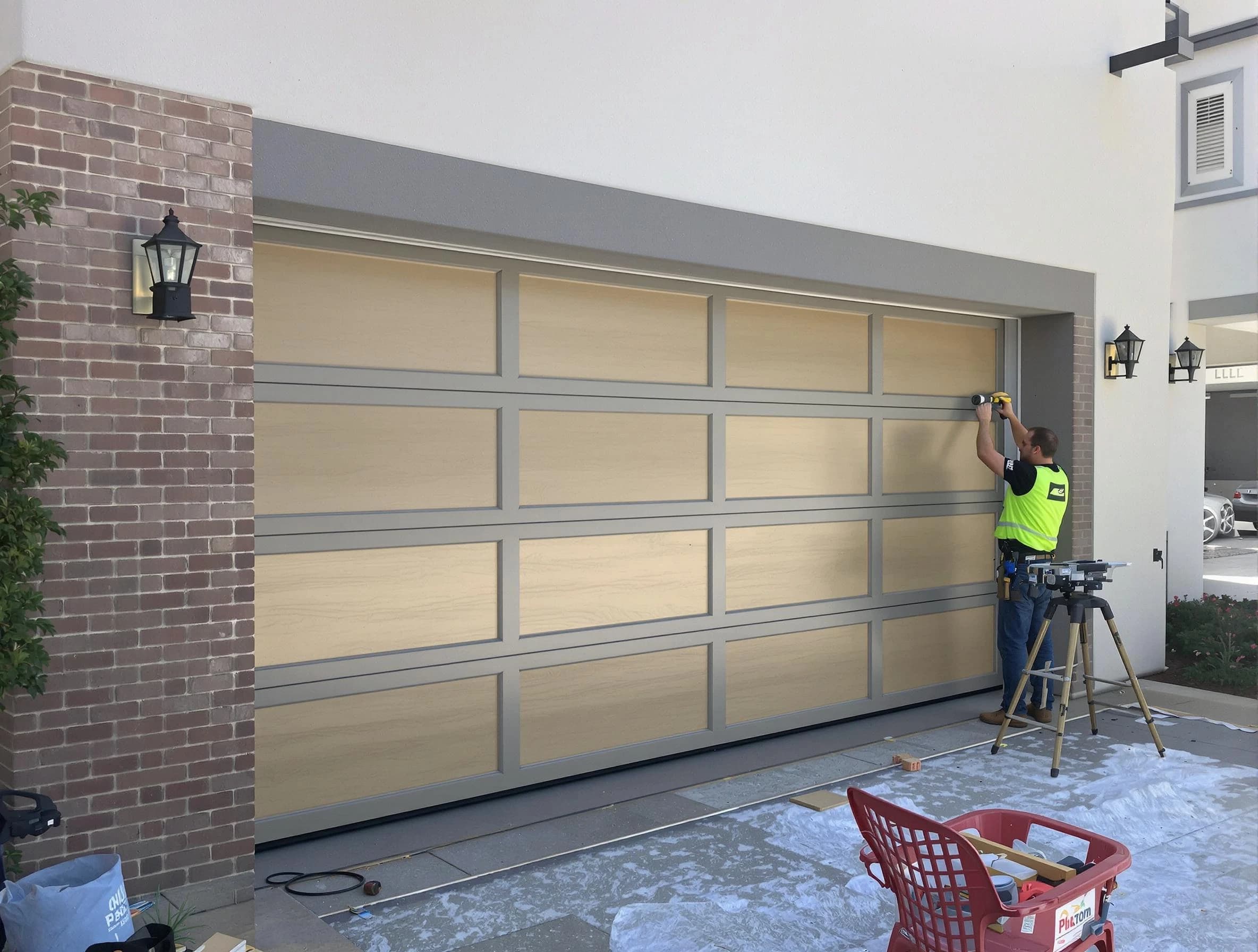 Garage door replacement service by Bethany Garage Door Repair in Bethany