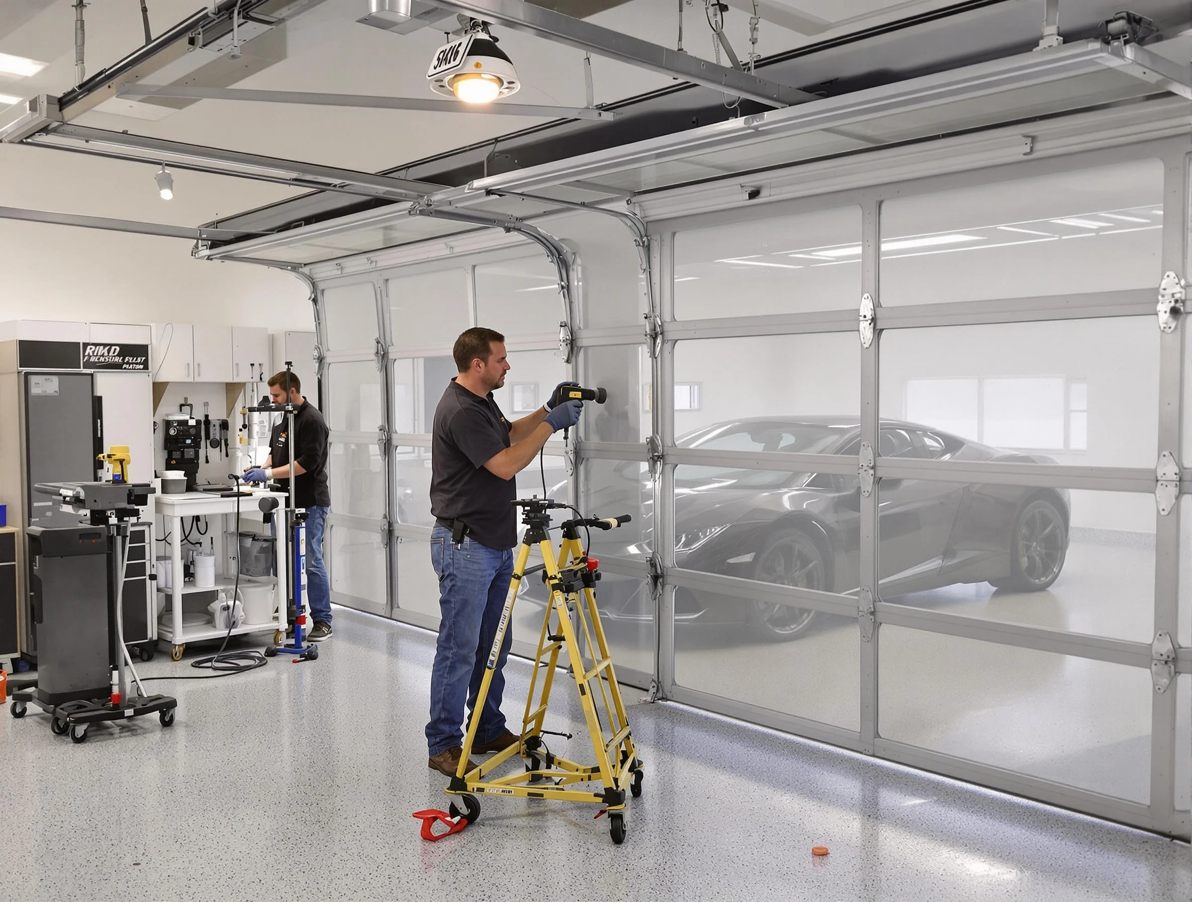 Garage Door Dents Repair in Bethany