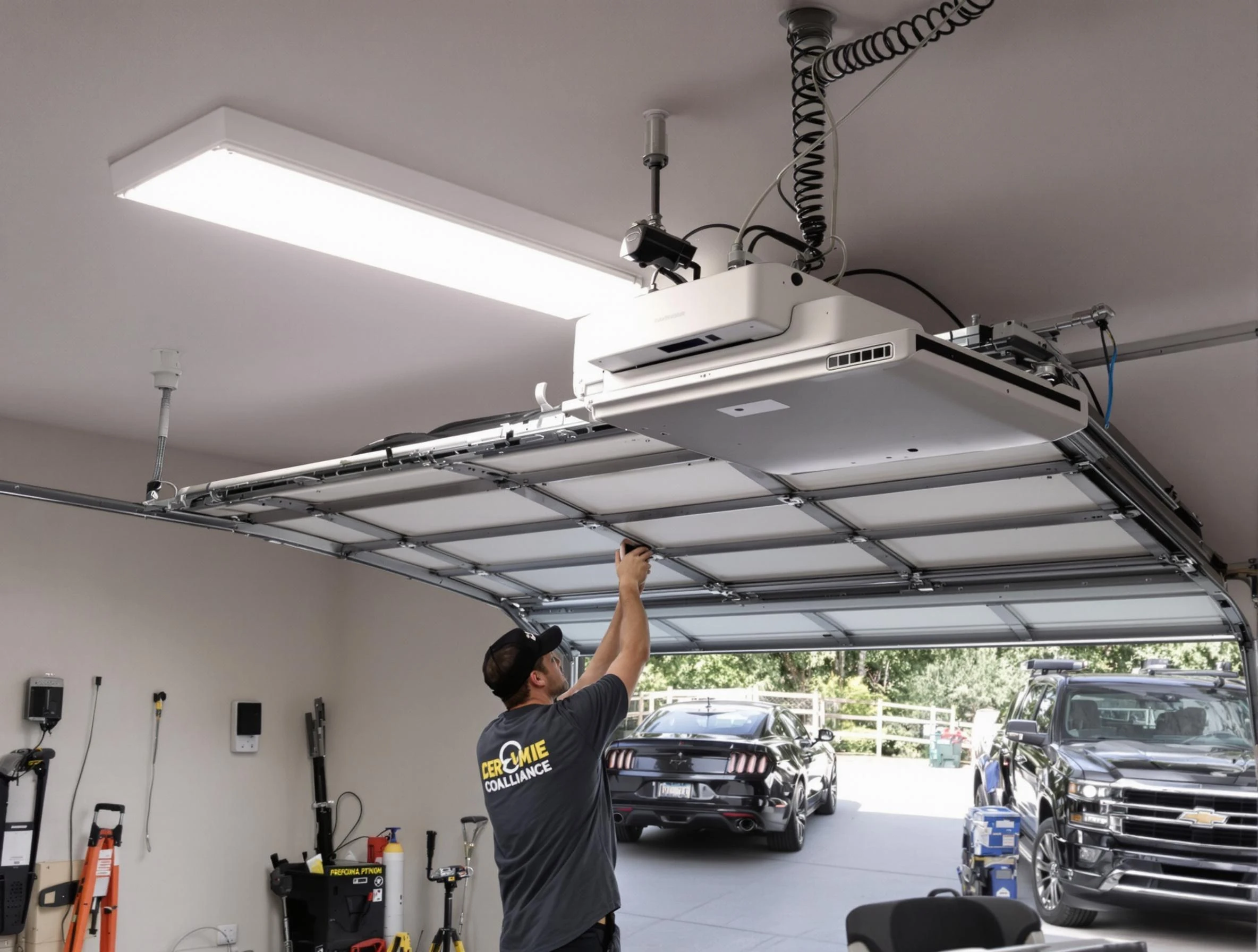 Garage Door Opener Installation in Bethany