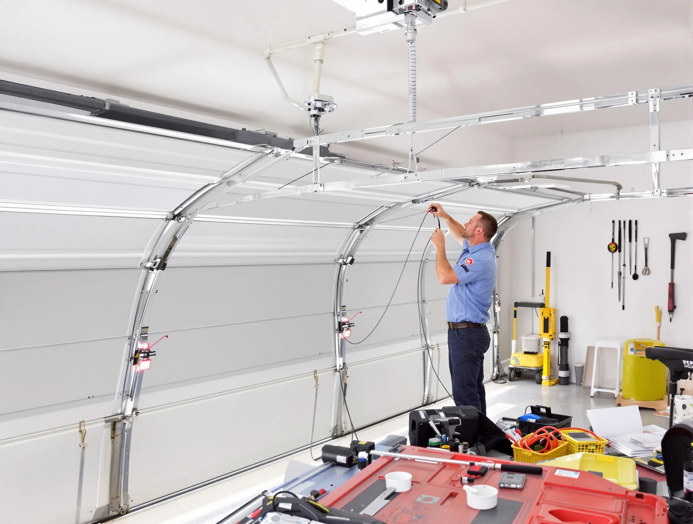 Garage door cable repair service by Bethany Garage Door Repair in Bethany