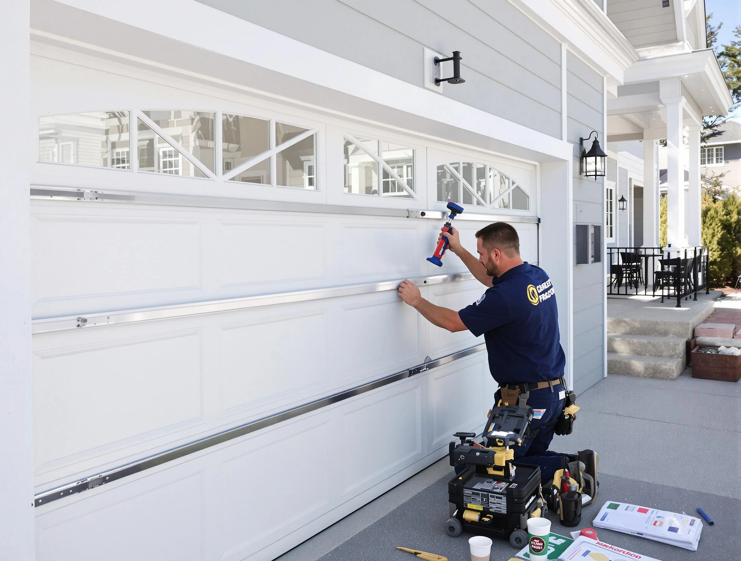 Professional garage door installation by Bethany Garage Door Repair in Bethany