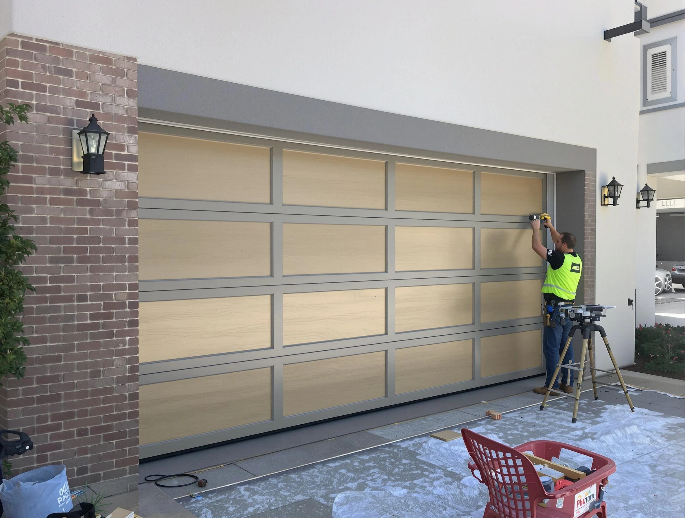 Garage door replacement service by Bethany Garage Door Repair in Bethany